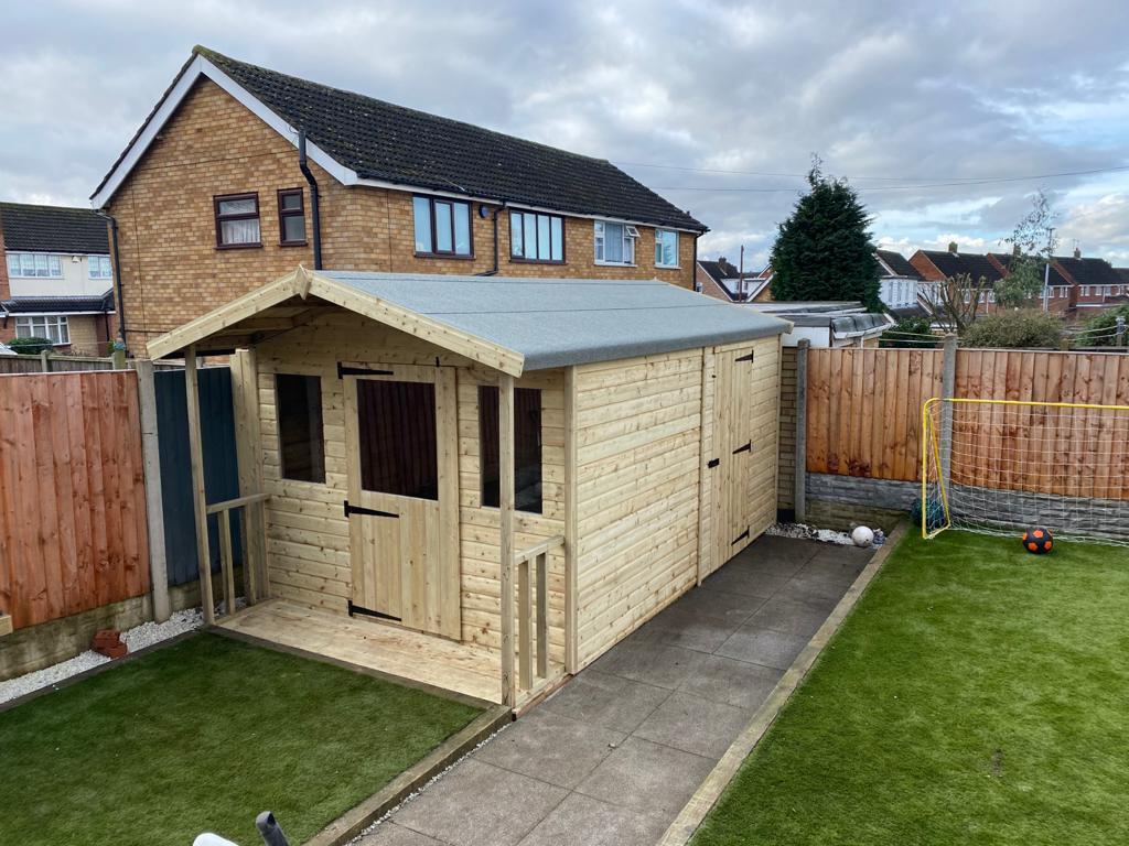 combi shed summerhouse 2