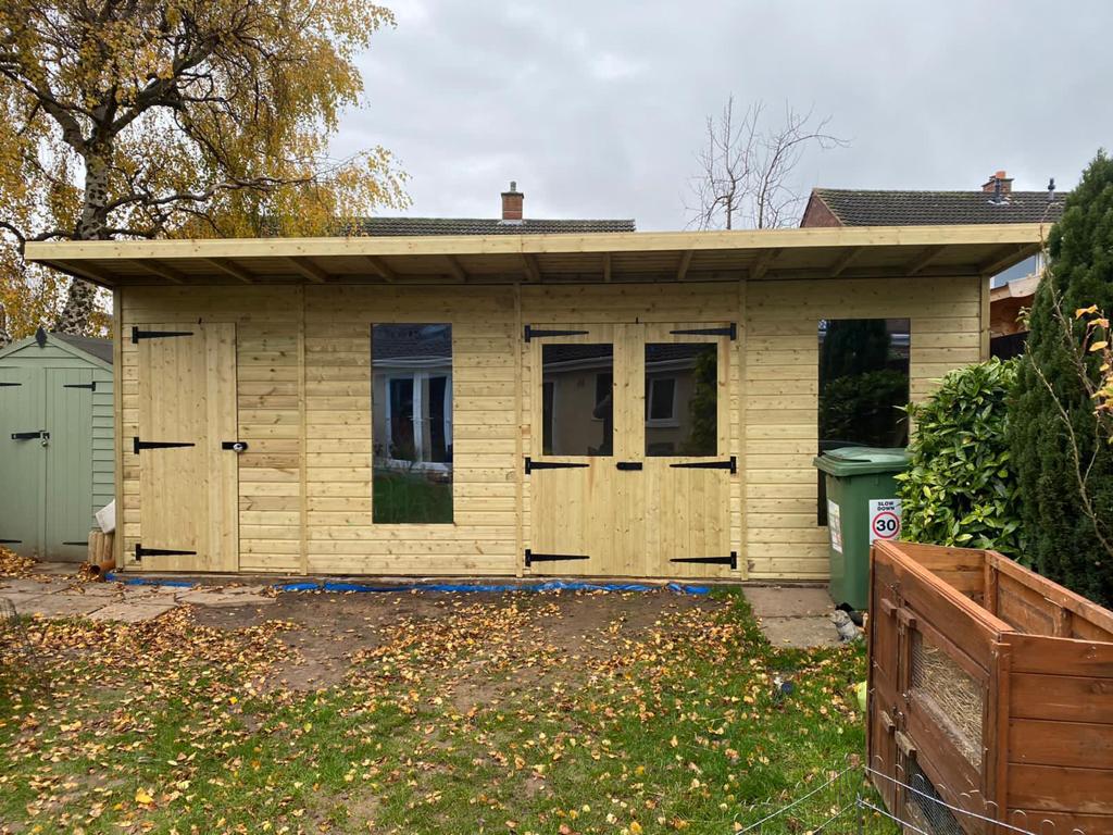 combi shed summerhouse